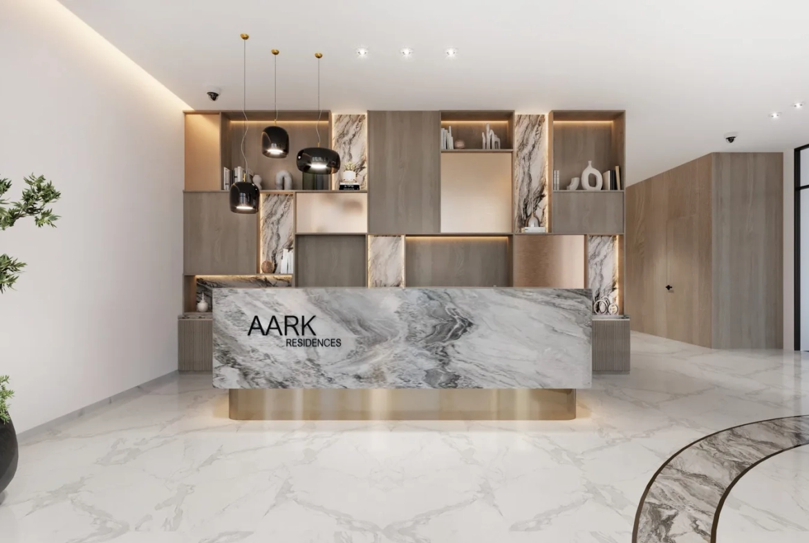 Aark Residences at Dubai Land by Aark Developers