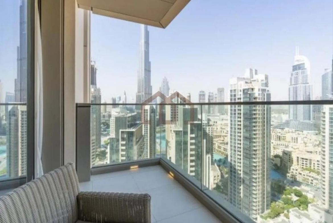 2 Bedroom Apartment for Rent in Vida Residence at Downtown Dubai with Burj and Old Town View