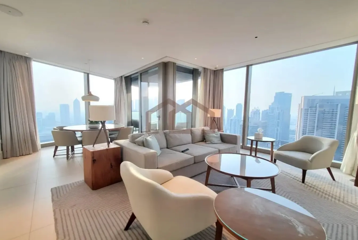 2 Bedroom Apartment for Rent in Vida Residence | Downtown Dubai | Burj and Canal View